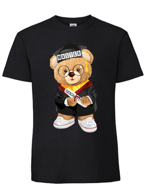 T-Shirt Bär Master geschafft